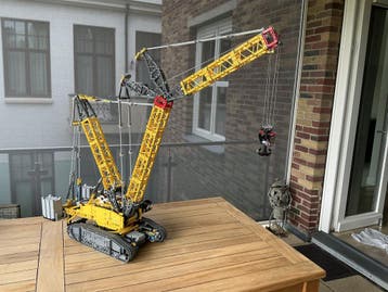 LEGO Technic Liebherr Rupsbandkraan LR 13000 Kraan  42146, Zo goed als nieuw, Complete set, Lego, Technic