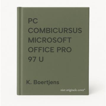 PC COMBICURSUS MICROSOFT OFFICE PRO 97 U - K. Boertjens, Verzenden, Gelezen, K. Boertjens