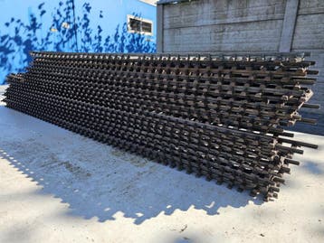 THIEL Messing-rails pakket Nr 5 Totaal 24,30 Meter (LGB), Gebruikt, Rails, Ophalen of Verzenden, LGB