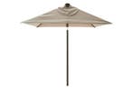 Madison Triangle stokparasol 210x130 cm. ecru, Verzenden, Nieuw, Stokparasol, Kantelbaar