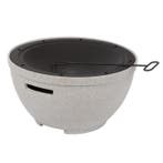 Vuurschaal | Perel | Ø 47 x 25 cm (Grijs), Tuin en Terras, Vuurschalen, Verzenden, Nieuw