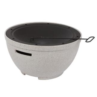 Vuurschaal | Perel | Ø 47 x 25 cm (Grijs), Tuin en Terras, Vuurschalen, Nieuw, Verzenden