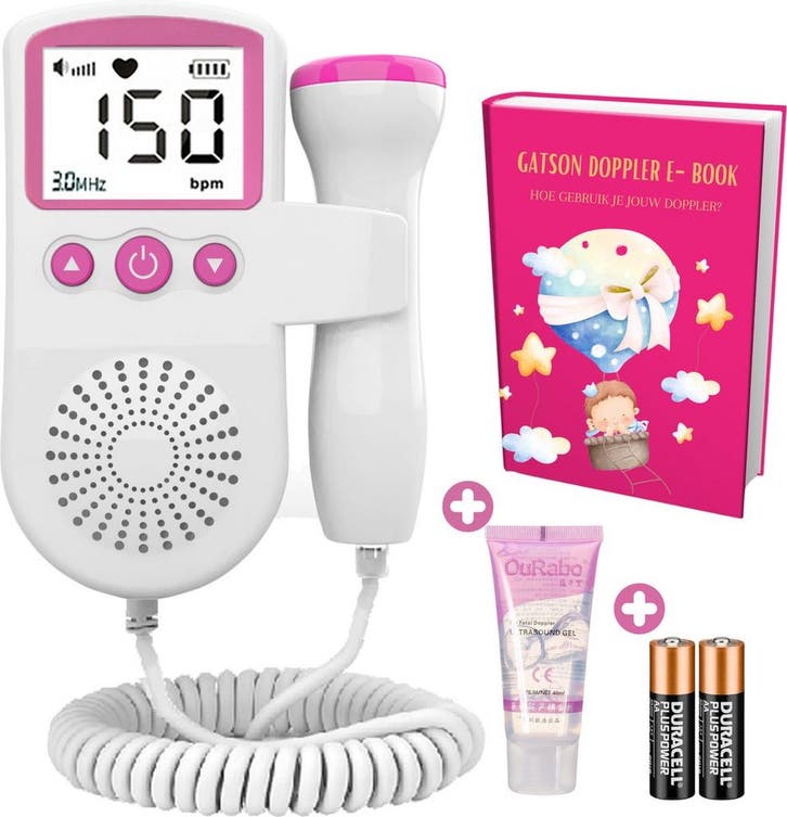Gatson Doppler Inclusief E-book, Doppler Gel en Batterijen -, Computers en Software, Monitoren, Zo goed als nieuw, Ophalen of Verzenden