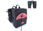 Toppoint Dubbele (koel) Picknick fietstas R-PET - 26 x 13 x, Verzenden, Nieuw