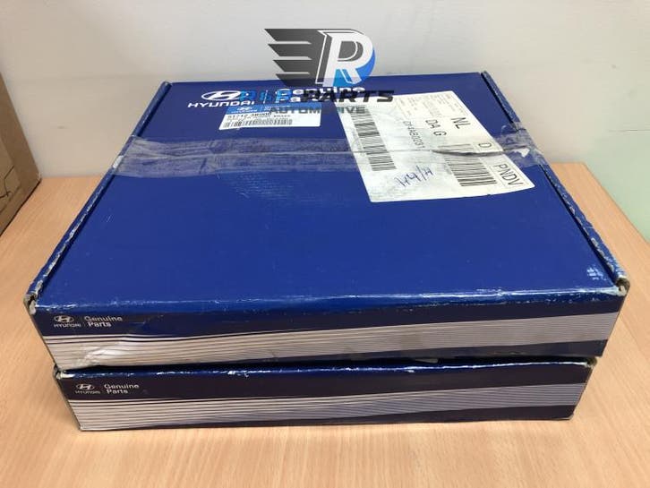 Set remschijven - Hyundai Santa FÉ I SM   Trajet - Voor..., Auto-onderdelen, Remmen en Aandrijving, Nieuw, Verzenden