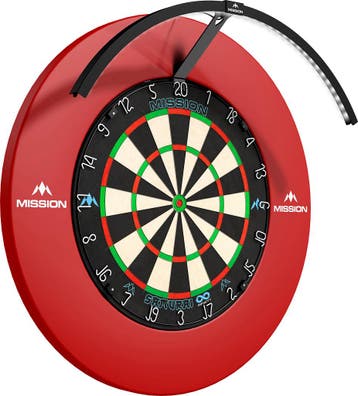 Mission - Torus 120 - Led Dartbord Verlichting USB C, Ophalen of Verzenden, Nieuw, Dartbord