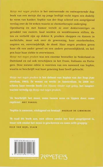 Meisje met negen pruiken 9789044611182 Sophie van der Stap, Verzenden, Zo goed als nieuw, Sophie van der Stap