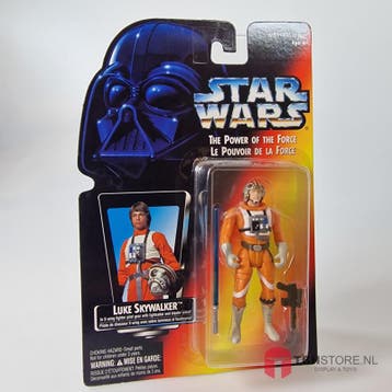 Star Wars POTF2 Red Luke Skywalker X-Wing Pilot, Verzenden, Zo goed als nieuw