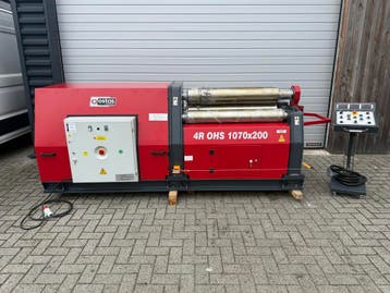 OSTAS 4 rollen hydraulische plaatwals platenwals rollenwals, Zakelijke goederen