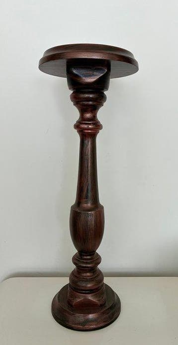 Plantentafel - Hout - Piëdestal Plantenzuil