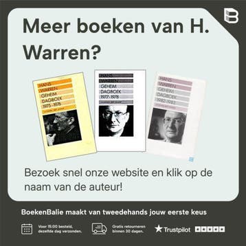 Geheim dagboek - deel 13: 1978-1980 / Geheim dagboek Hans, Verzenden, Zo goed als nieuw, H. Warren