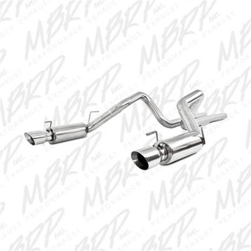 MBRP 05-09 Ford Shelby GT500 / GT Dual Split Rear Race, Ophalen of Verzenden, Nieuw