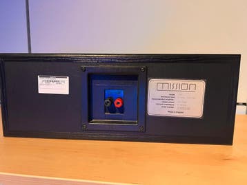 Mission model 73C - 2-wegs center speaker, Ophalen, Zo goed als nieuw, Center speaker, Overige merken