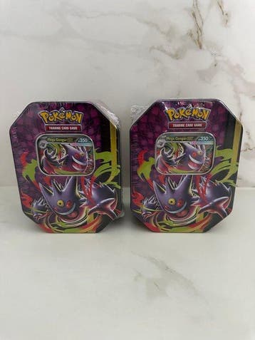 Pokémon - 2 Box - Mega Evolution: 2x Mega Gengar ex Tin -, Nieuw