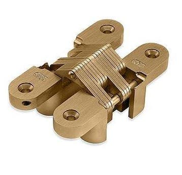 Scharnier SOSS 203 PB 13x045 mm deurdikte ca. 19 mm zamak, Doe-het-zelf en Verbouw, Verzenden, Nieuw