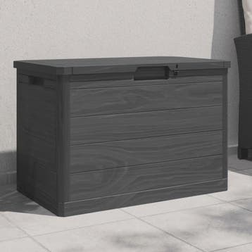 Opbergbox Tuinkussens Antraciet 77.5x44.5x53 cm, Huis en Inrichting, Verzenden, Nieuw