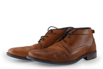 Manfield Veterboots in maat 44 Cognac, Manfield, Overige kleuren, Verzenden, Boots