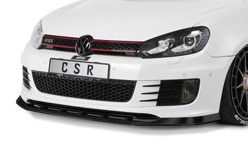 Voorspoiler | Cupspoilerlip voor VW Golf 6 GTI Edition 35 CS, Auto-onderdelen, Verzenden, Nieuw