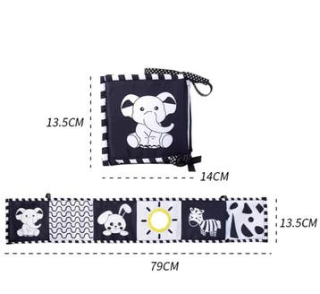 Baby voelboekje/boxhanger Sweet Animals, Verzenden, Nieuw, Kraamcadeau