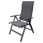 Adelaide dining standenstoel verstelbaar aluminium antraciet, Tuin en Terras, Tuinstoelen, Ophalen of Verzenden, Nieuw