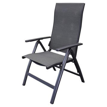 Adelaide dining standenstoel verstelbaar aluminium antraciet, Tuin en Terras, Tuinstoelen, Ophalen of Verzenden, Nieuw