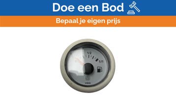 Bieden: VDO A2C53412992 12/24V fuel level indicator white, Ophalen of Verzenden, Nieuw, Motor en Techniek, Zeilboot of Motorboot