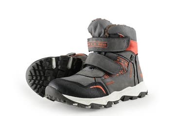 Mustang Boots Jongens in maat 33 Grijs, Mustang, Verzenden, Jongen of Meisje, Schoenen
