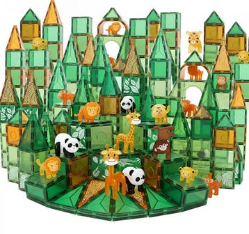 Magnetic Tiles - Magnetisch Speelgoed - Magnetische Tegels -, Kinderen en Baby's, Speelgoed | Bouwstenen, Verzenden, Zo goed als nieuw