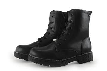 Barbarella Veterboots in maat 37 Zwart, Verzenden, Zwart, Overige typen, Zo goed als nieuw