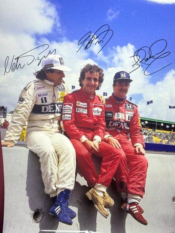 Australian Grand Prix - Alain Prost, Nelson Piquet, Nigel, Nieuw