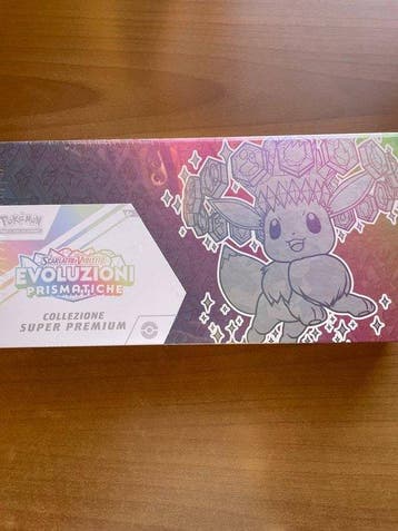 Pokémon Box - Pokemon UPC Prismatic Evolutions - Evoluzioni, Hobby en Vrije tijd, Nieuw