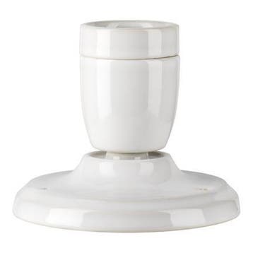Bailey Plafondlamp Porselein Wit E27 Ø10.5cm, Ophalen of Verzenden, Nieuw
