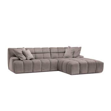 Loungebank Tynaarlo - loungebanken - Taupe, Nieuw, 150 cm of meer, Stof, 250 tot 300 cm