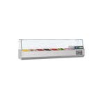 GGM Gastro | Opzetkoelvitrine PREMIUM - 1600x390mm - 6x GN |, Verzenden