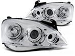 Koplampen Opel Corsa C Angel Eyes chroom, Ophalen of Verzenden, Nieuw