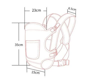 Multifunctionele Baby Draagzak – 4 Draagmethoden, Verzenden, Nieuw