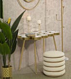 TAFELSCHORT CM 100X55X70, Huis en Inrichting, Tafels | Sidetables, Ophalen of Verzenden, Nieuw