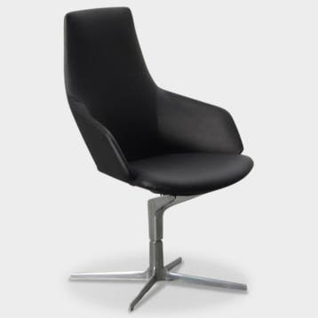Arper Aston designstoel - Zwart, Huis en Inrichting, Ophalen of Verzenden, Nieuw