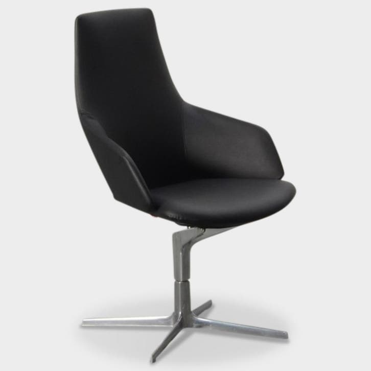 Arper Aston designstoel - Zwart, Huis en Inrichting, Stoelen, Ophalen of Verzenden