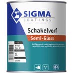 Schakelverf Semi-Gloss 1 liter, Doe-het-zelf en Verbouw, Verf, Beits en Lak, Ophalen of Verzenden, Nieuw