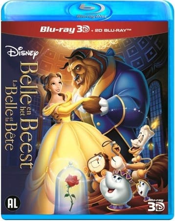 Belle en het Beest (3D) (Blu-ray), Verzenden, Gebruikt