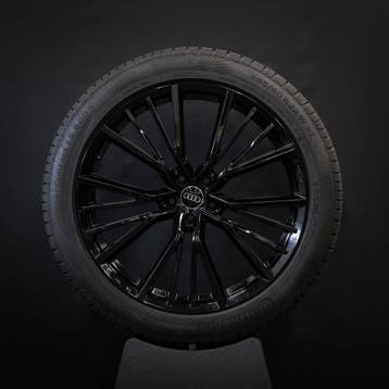 22 inch velgen Audi SQ8 Q8 RSQ8 Winterbanden 285/40/22, Gebruikt, 285 mm, Banden en Velgen, Overige maten