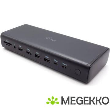 I-tec Universal 6x 4K/60Hz Display Docking Station + Power, Verzenden, Nieuw, I-TEC