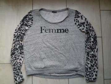 leuk trendy shirt van DEPT met pantermouwen maat L /40, Kleding | Dames, Blouses en Tunieken, Ophalen of Verzenden, Nieuw