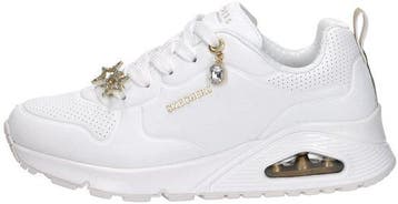 Skechers UNO Maat 32 - TRENDY JEWELS Meisjes Sneakers - Wit, Verzenden, Nieuw