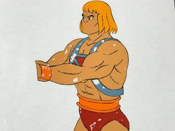 Filmation - Originele animatiecel van He-Man - He-Man and, Nieuw in verpakking