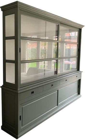 Buffetkast Engels groen Ruurlo XXL 300 x 240cm, Ophalen of Verzenden, Nieuw