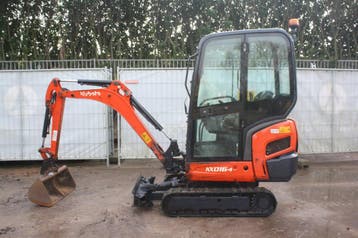Veiling: Minigraver Kubota KX016-4 Diesel 9.6kW 2017, Ophalen, Graafmachine