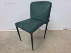 10x Groen velvet stoelen Flexfurn Veneto (6x), Zakelijke goederen, Horeca | Meubilair en Inrichting, Ophalen, Nieuw in verpakking