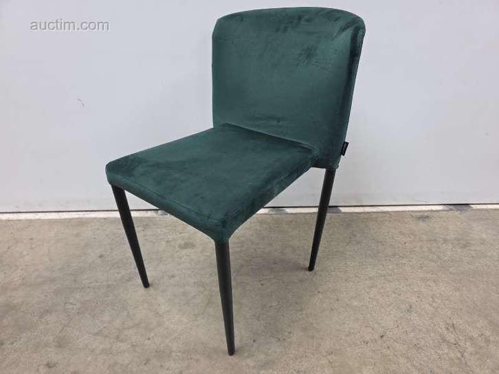 10x Groen velvet stoelen Flexfurn Veneto (6x), Zakelijke goederen, Horeca | Meubilair en Inrichting, Ophalen